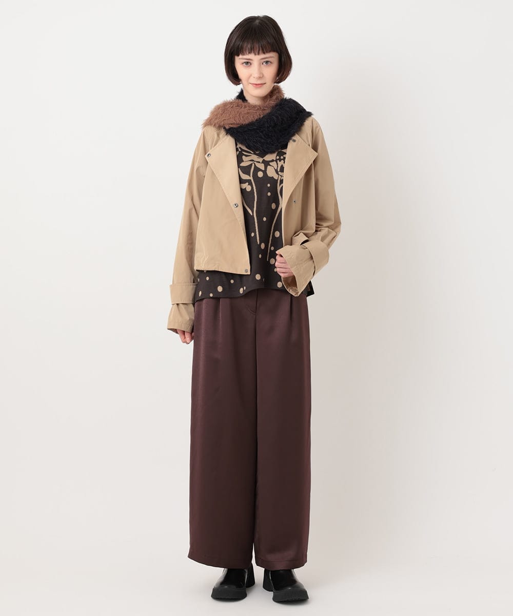 RP3LT03060 HIROKO BIS(ヒロコ ビス) マジックスヌード ブラウン