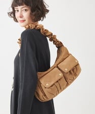 RP5AC05130 HIROKO BIS(ヒロコ ビス) ドロストホーボーショルダーバッグ ベージュ