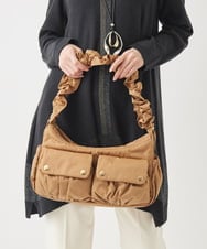 RP5AC05130 HIROKO BIS(ヒロコ ビス) ドロストホーボーショルダーバッグ ベージュ