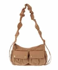 RP5AC05130 HIROKO BIS(ヒロコ ビス) ドロストホーボーショルダーバッグ ベージュ