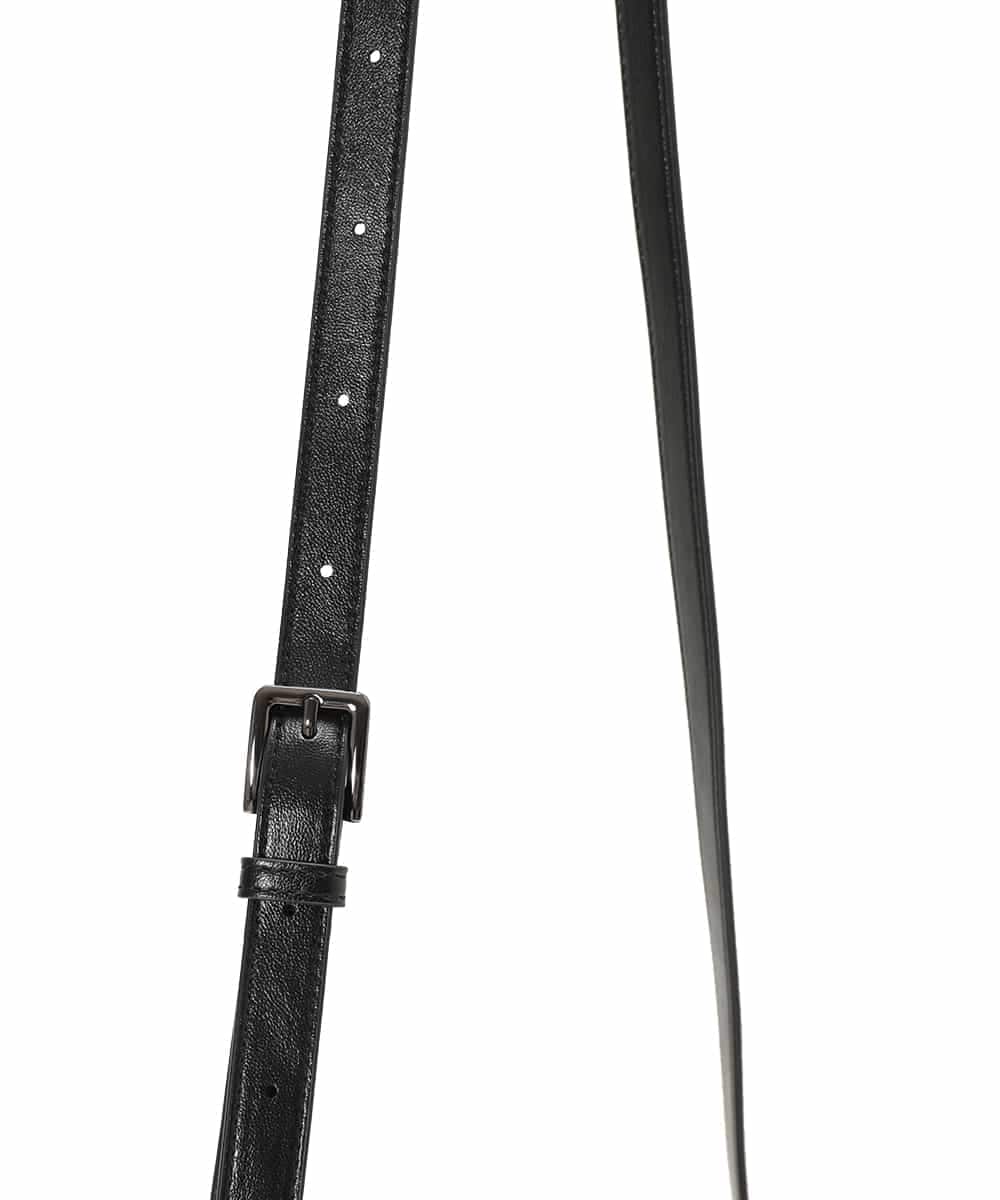 RP5AE10140 HIROKO BIS(ヒロコ ビス) 【2WAY】スクエアボアバッグ ダークグレー