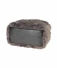 RP5AE10140 HIROKO BIS(ヒロコ ビス) 【2WAY】スクエアボアバッグ ダークグレー