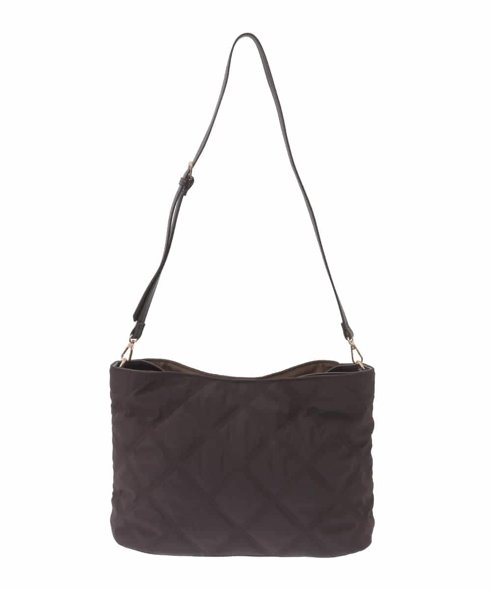 RP5AF05130 HIROKO BIS(ヒロコ ビス) 【2WAY】ラウンドフォルムバッグ ブラウン
