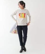 RP5AU20036 HIROKO BIS(ヒロコ ビス) パラリンアートプリントバッグ ネイビー