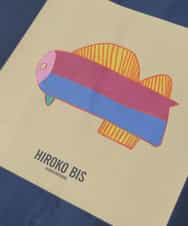 RP5AU20036 HIROKO BIS(ヒロコ ビス) パラリンアートプリントバッグ ネイビー