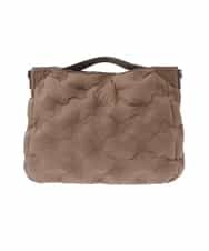 RP5AW10190 HIROKO BIS(ヒロコ ビス) 【2WAY】ドットキルトデザインバッグ ベージュ