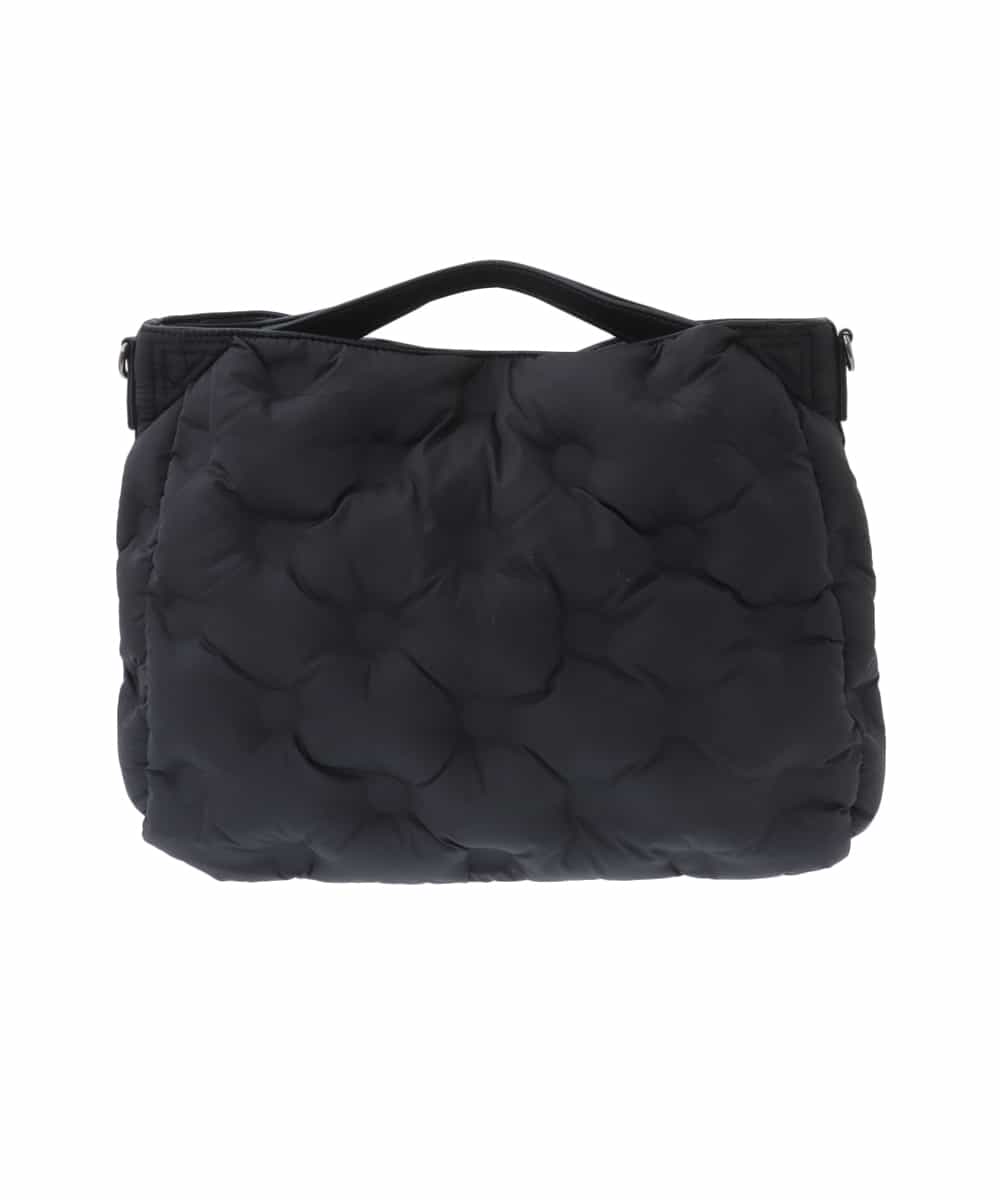 RP5AW10190 HIROKO BIS(ヒロコ ビス) 【2WAY】ドットキルトデザインバッグ ブラック