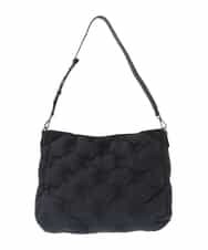 RP5AW10190 HIROKO BIS(ヒロコ ビス) 【2WAY】ドットキルトデザインバッグ ブラック