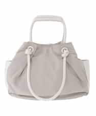 RP5DD09140 HIROKO BIS(ヒロコ ビス) 【2WAY】ハンドル2WAYトートバッグ ライトグレー