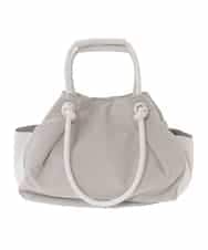 RP5DD09140 HIROKO BIS(ヒロコ ビス) 【2WAY】ハンドル2WAYトートバッグ ライトグレー