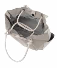 RP5DD09140 HIROKO BIS(ヒロコ ビス) 【2WAY】ハンドル2WAYトートバッグ ライトグレー