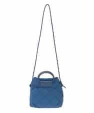 RP5ED30130 HIROKO BIS(ヒロコ ビス) 【2WAY】イントレチャート2WAYショルダーバッグ ブルー