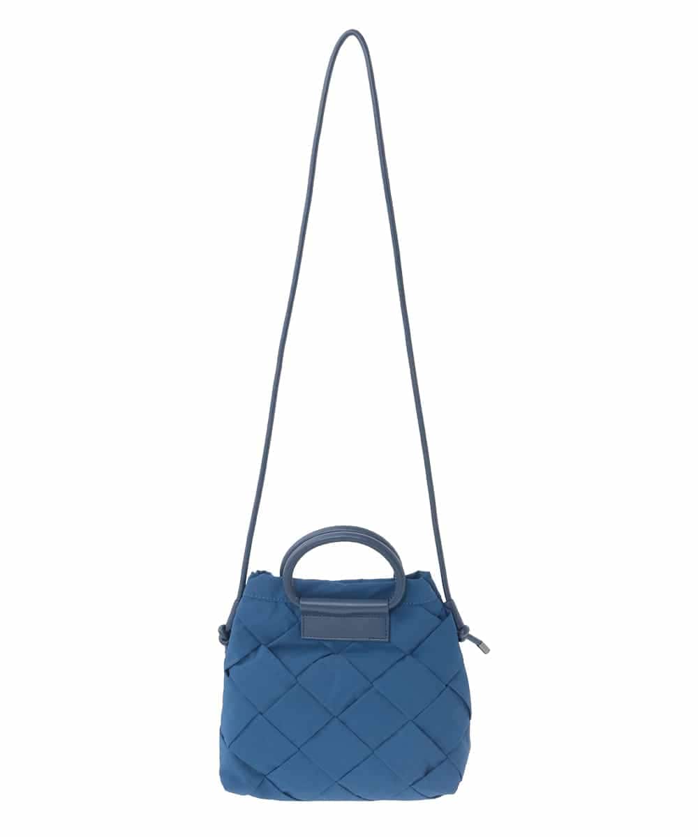 RP5ED30130 HIROKO BIS(ヒロコ ビス) 【2WAY】イントレチャート2WAYショルダーバッグ ブルー