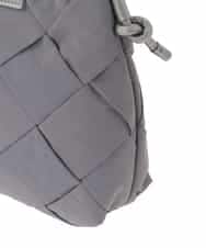 RP5ED30130 HIROKO BIS(ヒロコ ビス) 【2WAY】イントレチャート2WAYショルダーバッグ ダークグレー