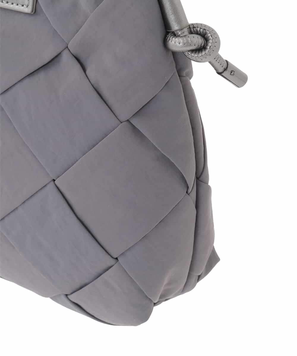 RP5ED30130 HIROKO BIS(ヒロコ ビス) 【2WAY】イントレチャート2WAYショルダーバッグ ダークグレー