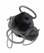 RP5ED30130 HIROKO BIS(ヒロコ ビス) 【2WAY】イントレチャート2WAYショルダーバッグ ダークグレー