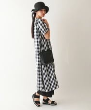 RP5FB08140 HIROKO BIS(ヒロコ ビス) ラフィア風素材MIXショルダーバッグ ベージュ