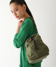 RP5FB09140 HIROKO BIS(ヒロコ ビス) ナイロンユーティリティバッグ グリーン