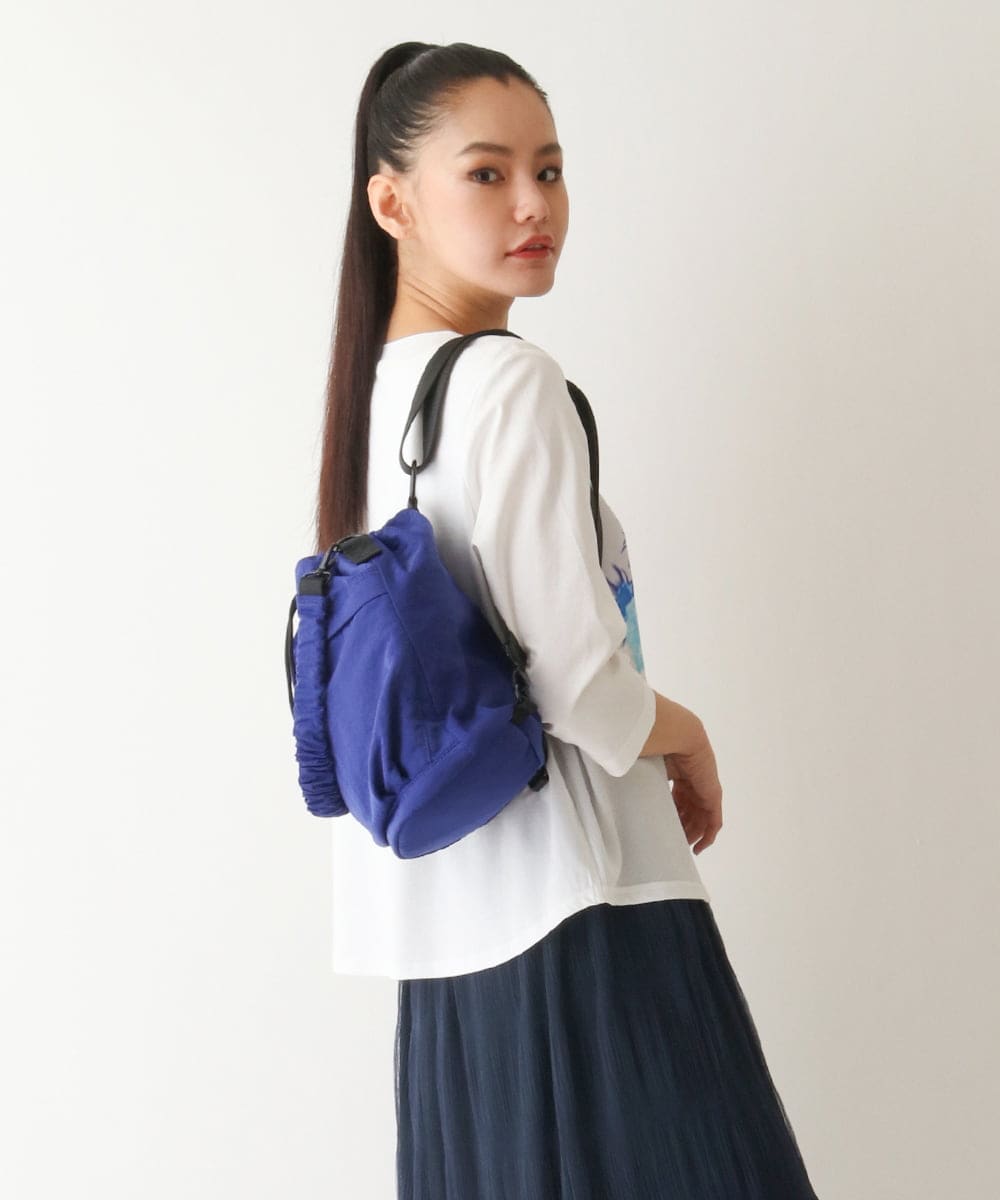 RP5FB09140 HIROKO BIS(ヒロコ ビス) ナイロンユーティリティバッグ ブルー