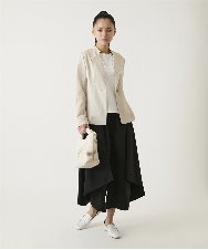 RP5FD09130 HIROKO BIS(ヒロコ ビス) 【2WAY】カットワーク2WAYバッグ アイボリー