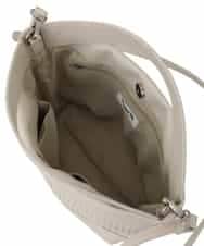 RP5FD09130 HIROKO BIS(ヒロコ ビス) 【2WAY】カットワーク2WAYバッグ アイボリー