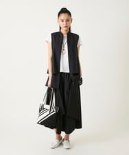 RP5FD10090 HIROKO BIS(ヒロコ ビス) ランダムストライプニットバッグ ブルー