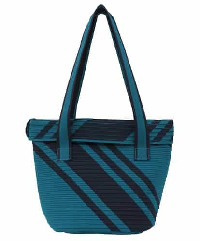 RP5FD10090 HIROKO BIS ランダムストライプニットバッグ