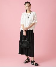 RP5HE04130 HIROKO BIS(ヒロコ ビス) 【2WAY】メッシュミニデザインバッグ アイボリー
