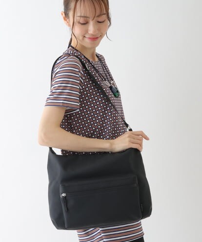 RP5HS06180 HIROKO BIS 止水ファスナーデザインショルダーバッグ