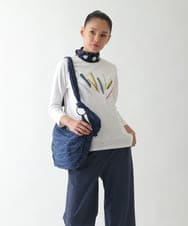 RP5JB05140 HIROKO BIS(ヒロコ ビス) プリーツショルダーバッグ ブルー