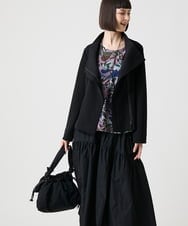 RP5JD05150 HIROKO BIS(ヒロコ ビス) フラップ2WAYバッグ ブラック
