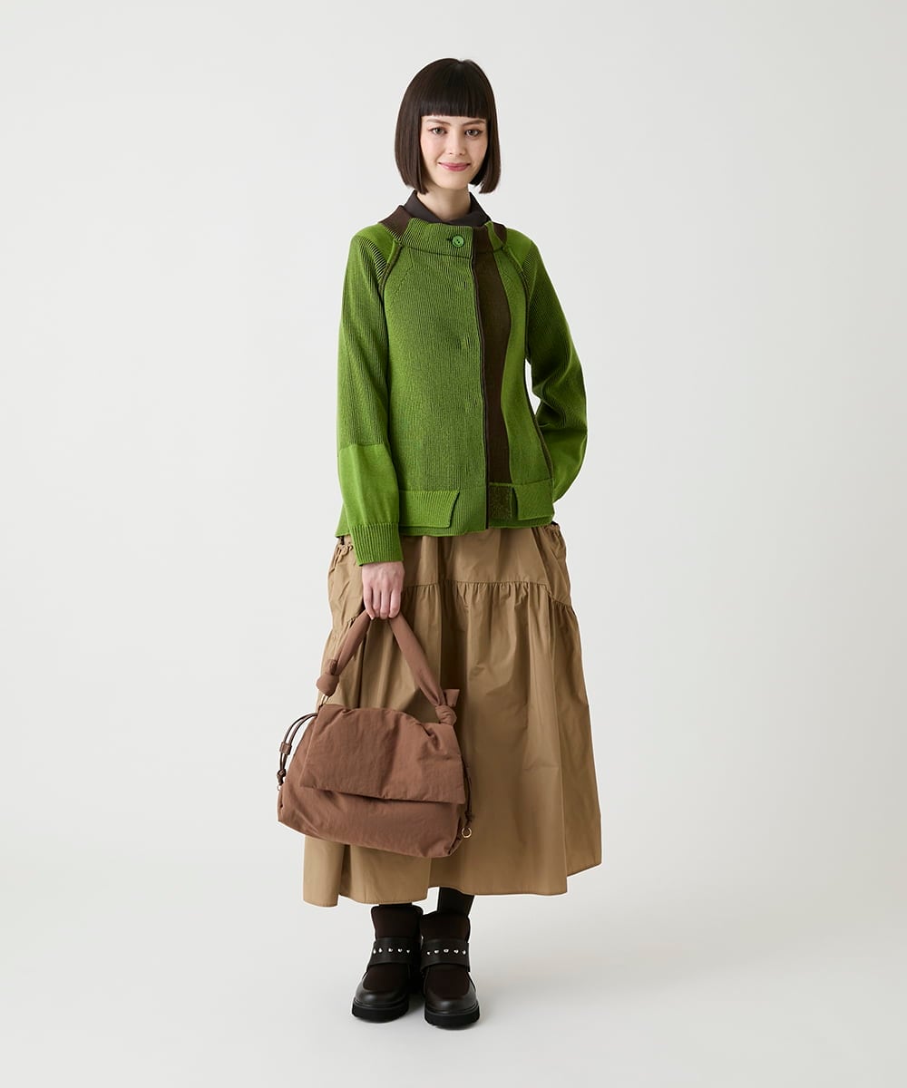 RP5JD05150 HIROKO BIS(ヒロコ ビス) フラップ2WAYバッグ ブラック