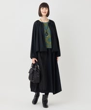 RP5LB13140 HIROKO BIS(ヒロコ ビス) スタッズスクエアバッグ ブラック