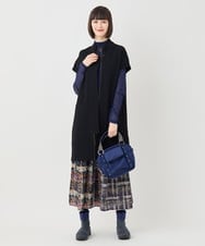 RP5LB13140 HIROKO BIS(ヒロコ ビス) スタッズスクエアバッグ ブラック