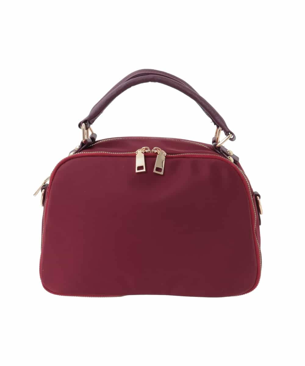 RP5LE15150 HIROKO BIS(ヒロコ ビス) ファスナーディテールバッグ レッド