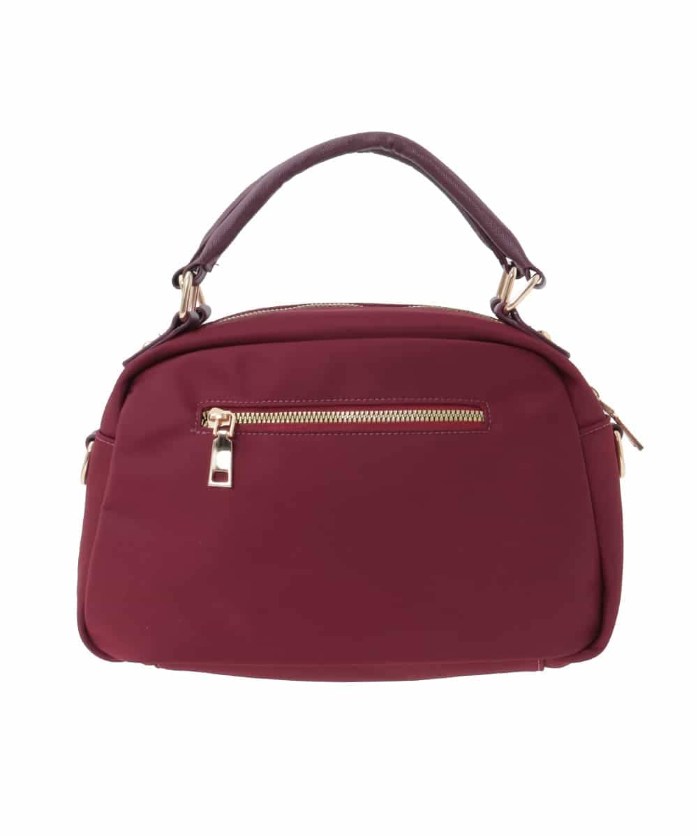 RP5LE15150 HIROKO BIS(ヒロコ ビス) ファスナーディテールバッグ レッド