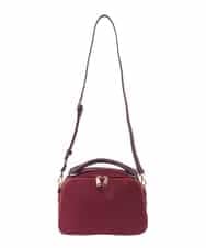RP5LE15150 HIROKO BIS(ヒロコ ビス) ファスナーディテールバッグ レッド