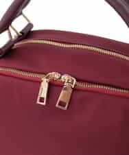 RP5LE15150 HIROKO BIS(ヒロコ ビス) ファスナーディテールバッグ レッド