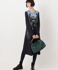 RP5LT06230 HIROKO BIS(ヒロコ ビス) スパイラルデザイントートバッグ レッド