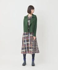 RP6AD11180 HIROKO BIS(ヒロコ ビス) スタッズテープニットブーツ グレー