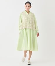 RP6DD13190 HIROKO BIS(ヒロコ ビス) ノットデザインニットスニーカー アイボリー