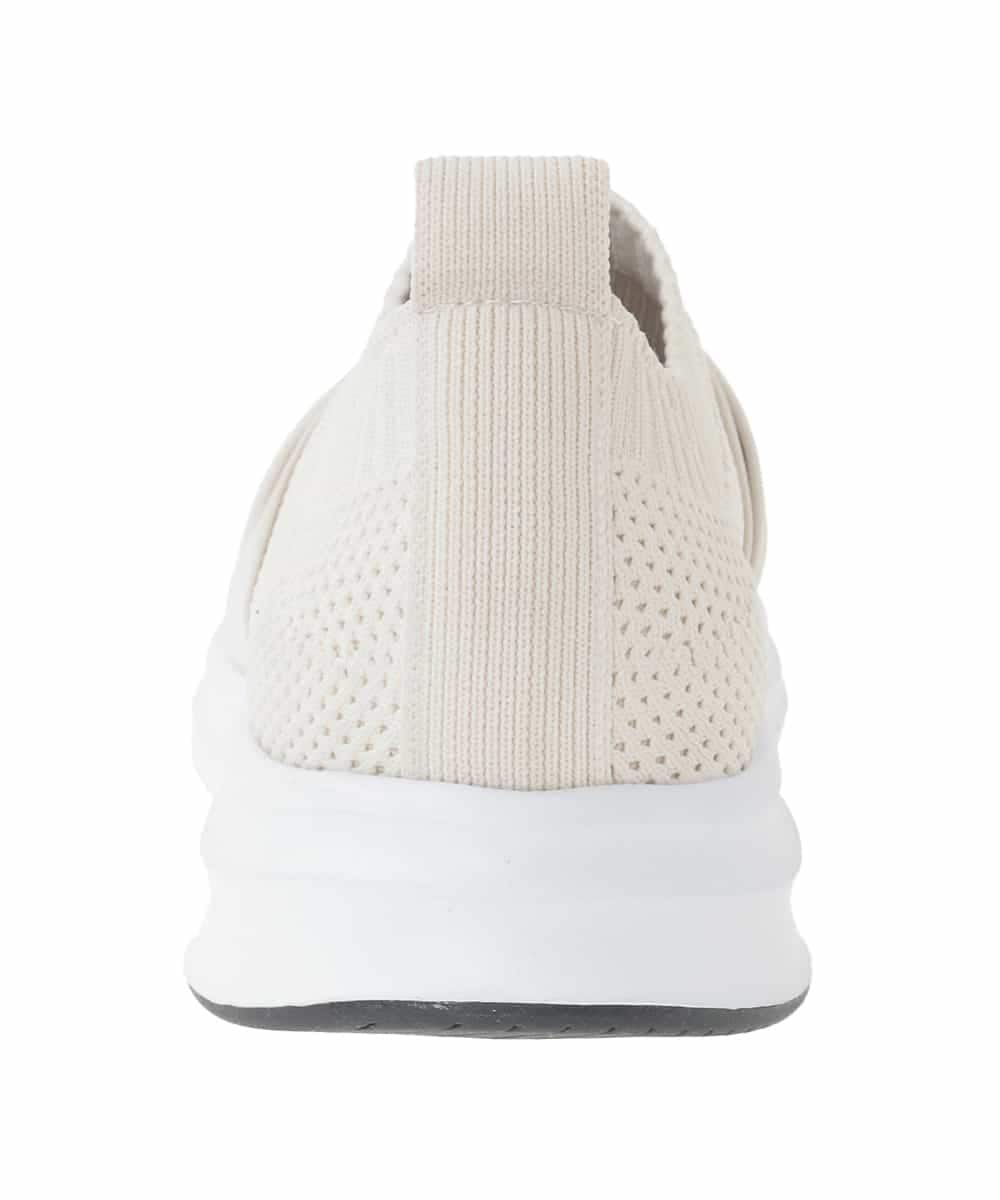 RP6DD13190 HIROKO BIS(ヒロコ ビス) ノットデザインニットスニーカー アイボリー