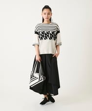 RP6FD11190 HIROKO BIS(ヒロコ ビス) メッシュニットスニーカー シルバー