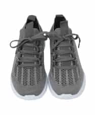 RP6FD11190 HIROKO BIS(ヒロコ ビス) メッシュニットスニーカー シルバー