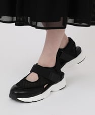 RP6GW08180 HIROKO BIS(ヒロコ ビス) メッシュスポーツサンダル ブラック