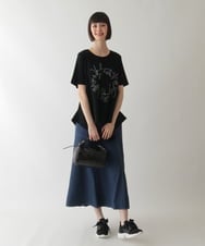 RP6JB09180 HIROKO BIS(ヒロコ ビス) 【靴紐2WAY / WEB限定カラー:アイボリー】レースアップニットスニーカー アイボリー