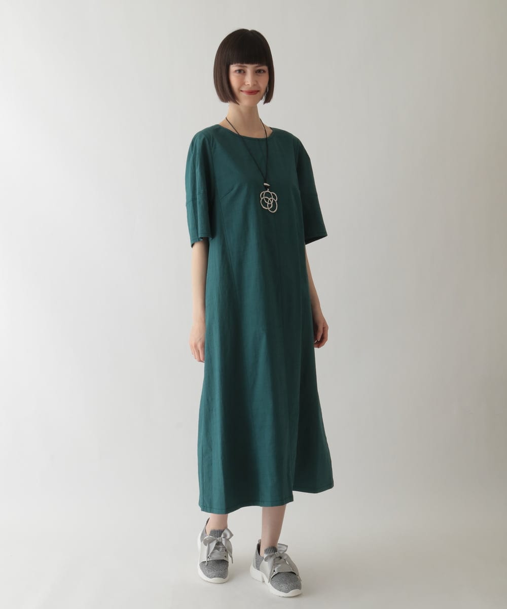 RP6JB09180 HIROKO BIS(ヒロコ ビス) 【靴紐2WAY / WEB限定カラー:アイボリー】レースアップニットスニーカー アイボリー