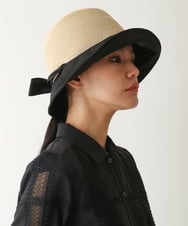 RP7FB01090 HIROKO BIS(ヒロコ ビス) タフタジョイントブレードハット ベージュ