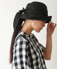 RP7FB01090 HIROKO BIS(ヒロコ ビス) タフタジョイントブレードハット ブラック
