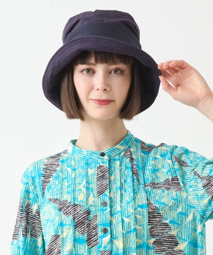 RP7GA01090 HIROKO BIS リネンライクバケットハット /洗える